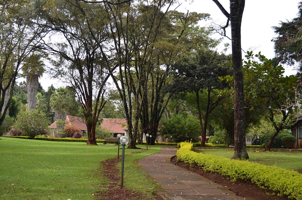The gardens and grounds of Mwangaza Jesuit Spirituality Centre